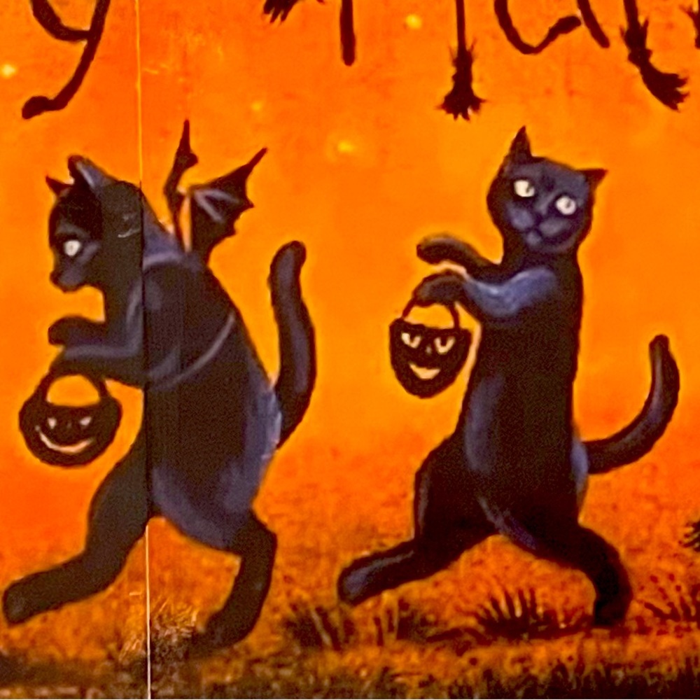 Handmade Halloween Wood Sign for Lauren